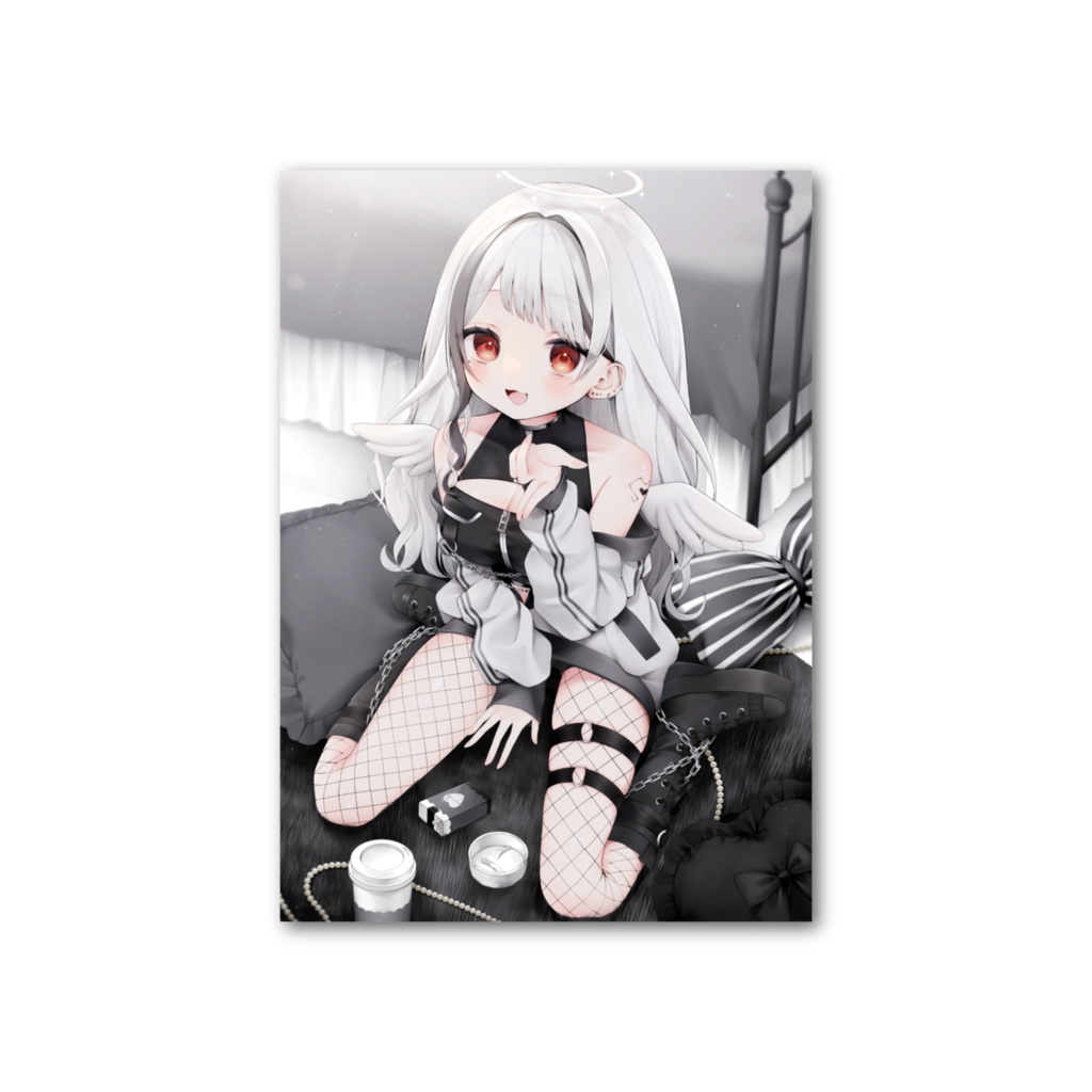 【 2周年記念グッズ 】フォト風カード ver.2【 黒咲みふゆ 】