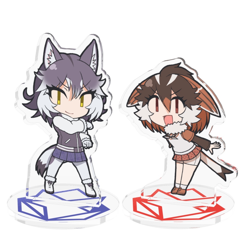 オリフレ おしかけヒーローコンビ デフォルメアクリルフィギュア(2種)