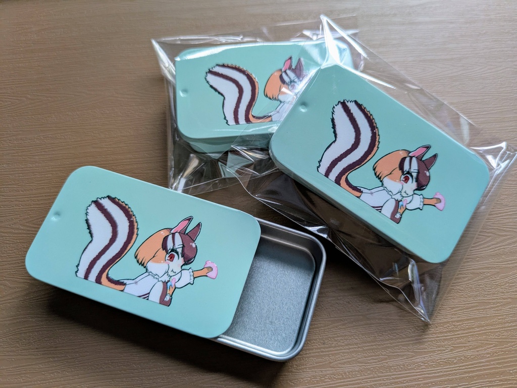 けものフレンズ リスリスメンタム缶