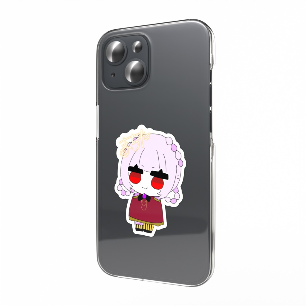 離席ちゃんスマホステッカー金サイン