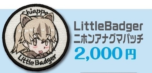 ベルクロ付きパッチ