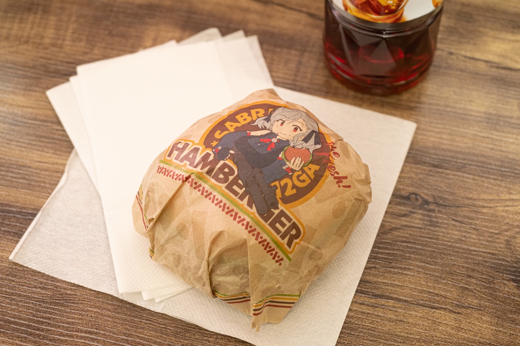 ハンバーガー包み紙　ドルフロSPAS12