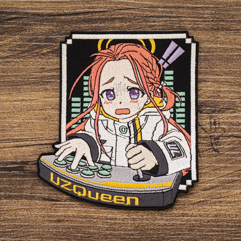 ブルーアーカイブ　花岡ユズ　ベルクロ付きパッチ
