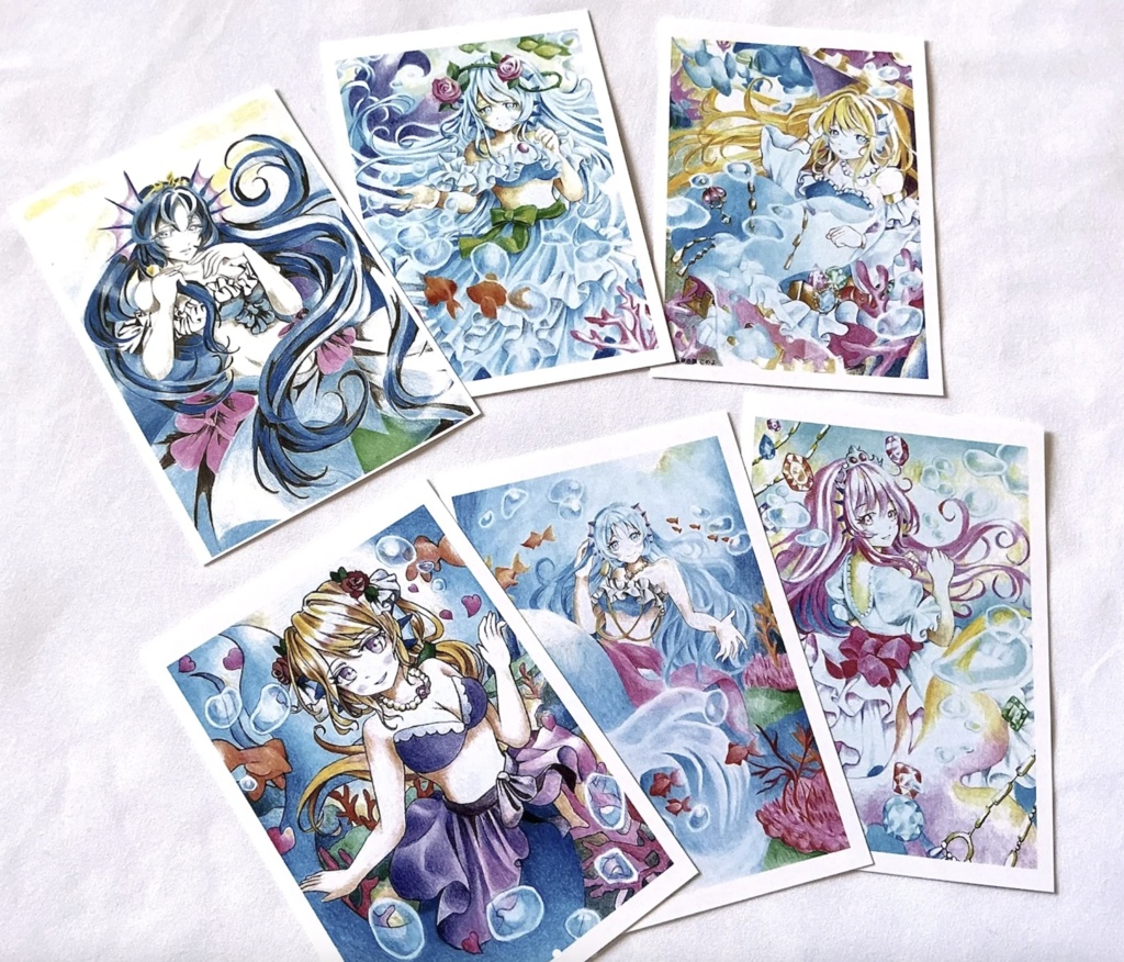 「人魚姫」ポストカードセット