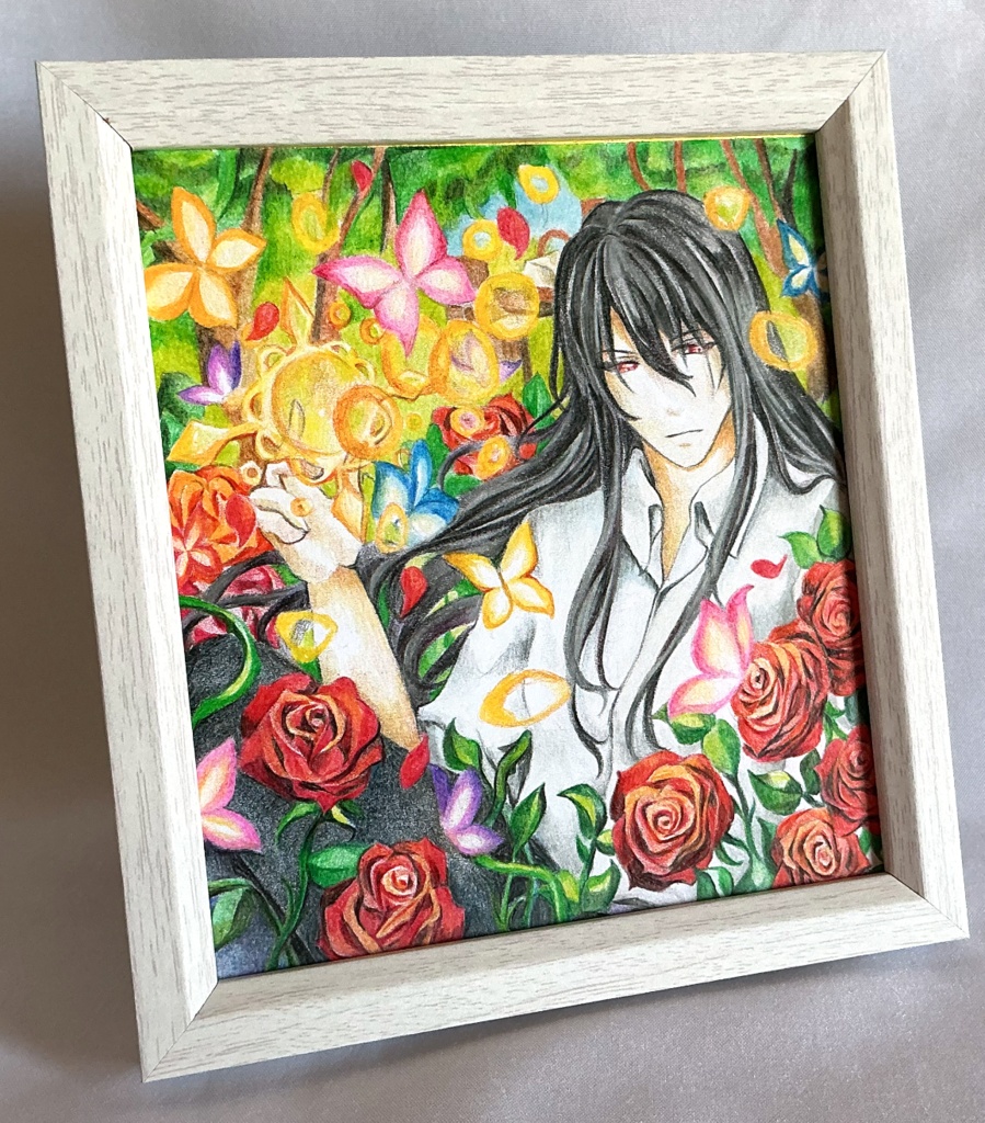 【原画】「遊連鎖」(額縁なし)