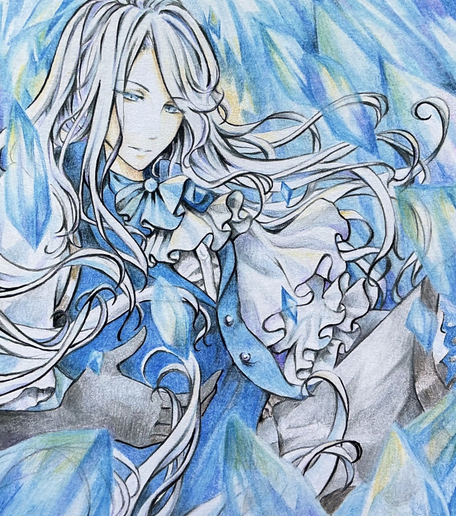 【原画】「氷結公のもてなし」(額縁なし)