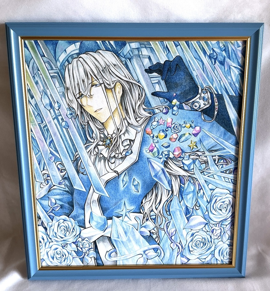 【原画】「氷結の君臨者」(額縁なし)