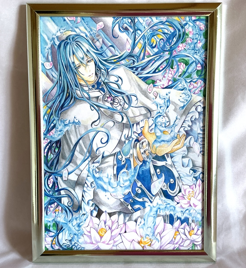 【原画】「癒やしを願う者」