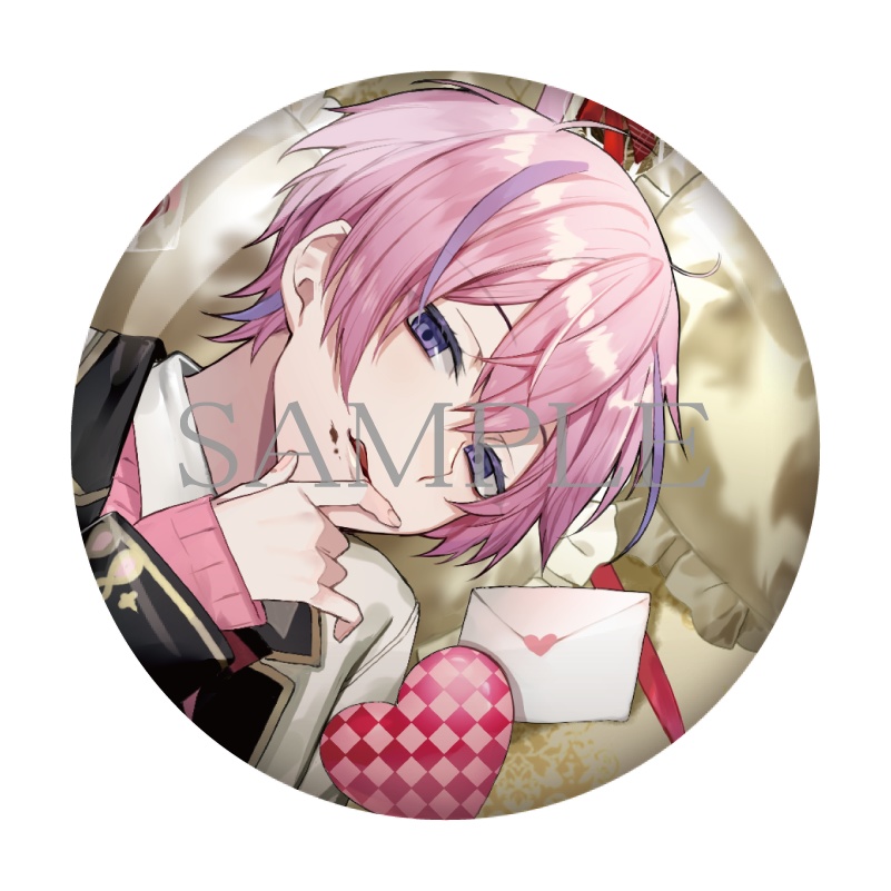 A型、うぃる、eMu「ホワイトデー缶バッジ2021」※ランダム