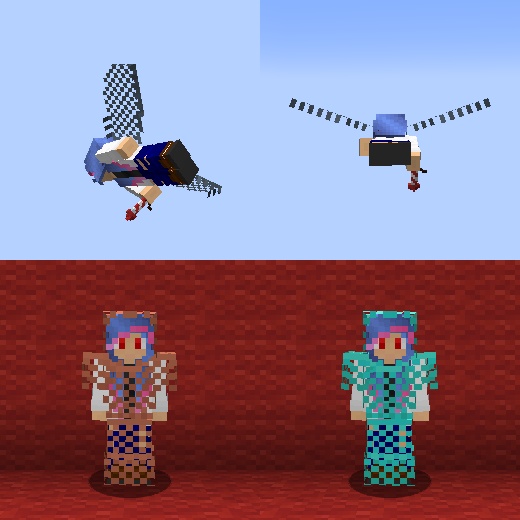 【JAVA】防具をチェーンメイル風にするリソースパック『Diamond Chainmail』【Minecraft】