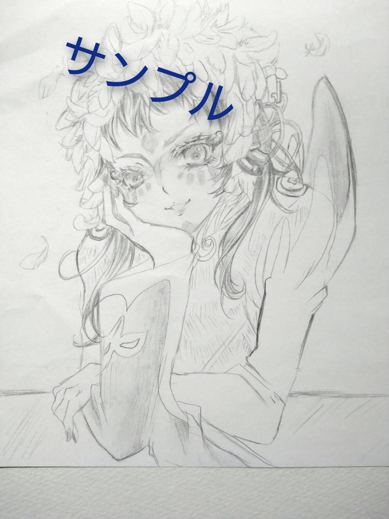 グノーシア ラキオ 直筆手書きイラスト メル Booth