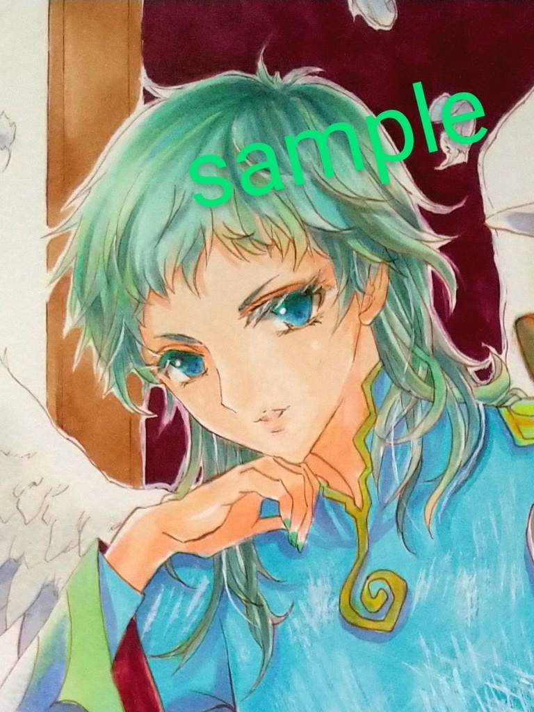 グノーシア 直筆 手書きイラスト ラキオ メル Booth