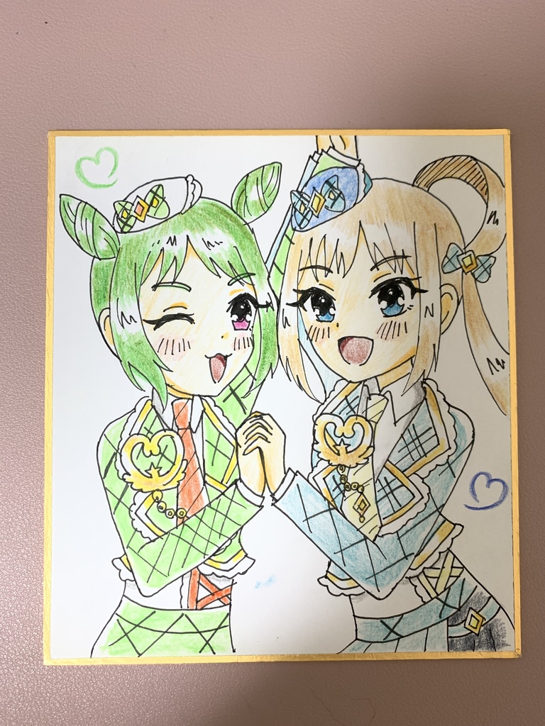 あんわか　色紙