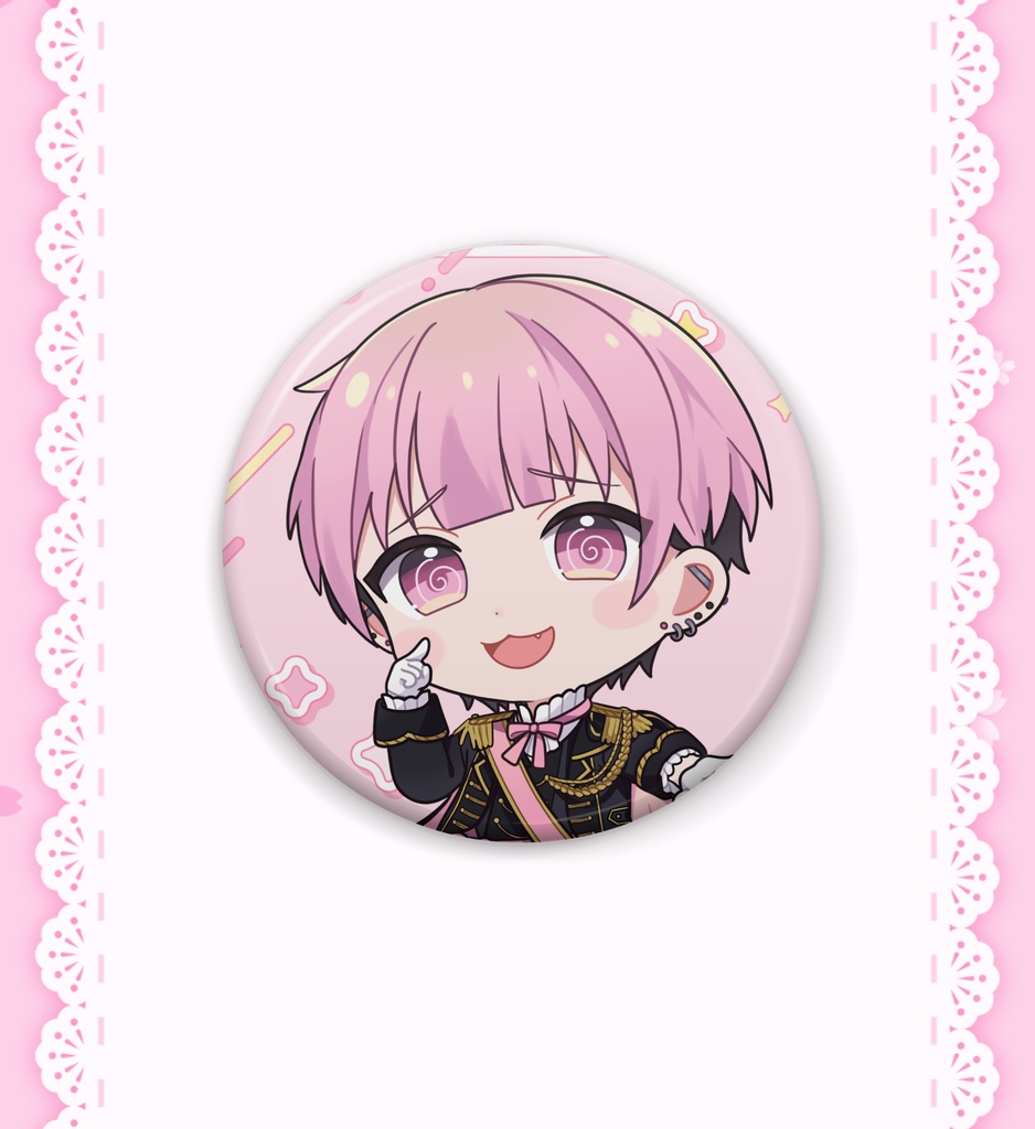 かんパリ ランダム缶バッジくじ(4種)+シークレット(1種) (2025 生誕記念ver)