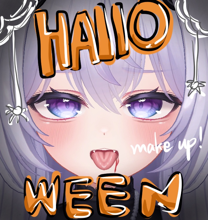 Airi Halloween make up