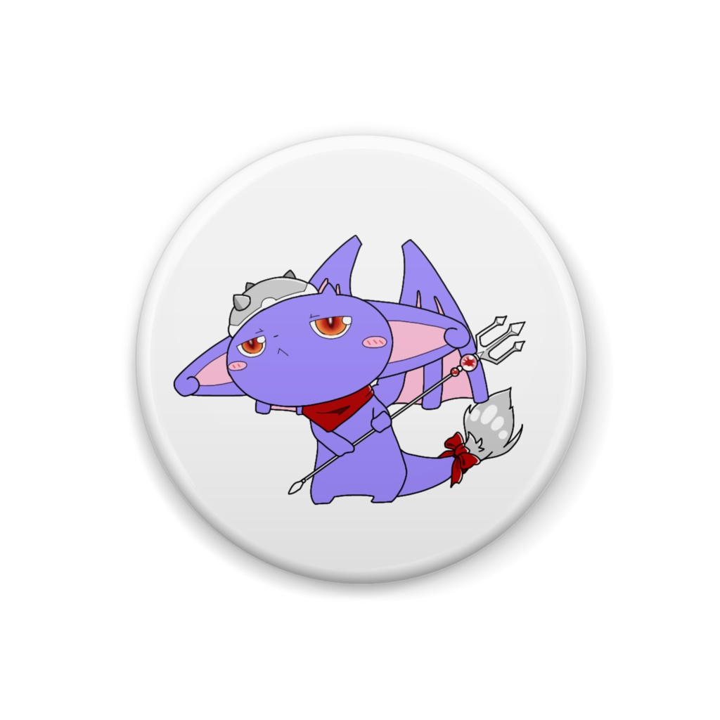 冒険者ビガーの缶バッジ