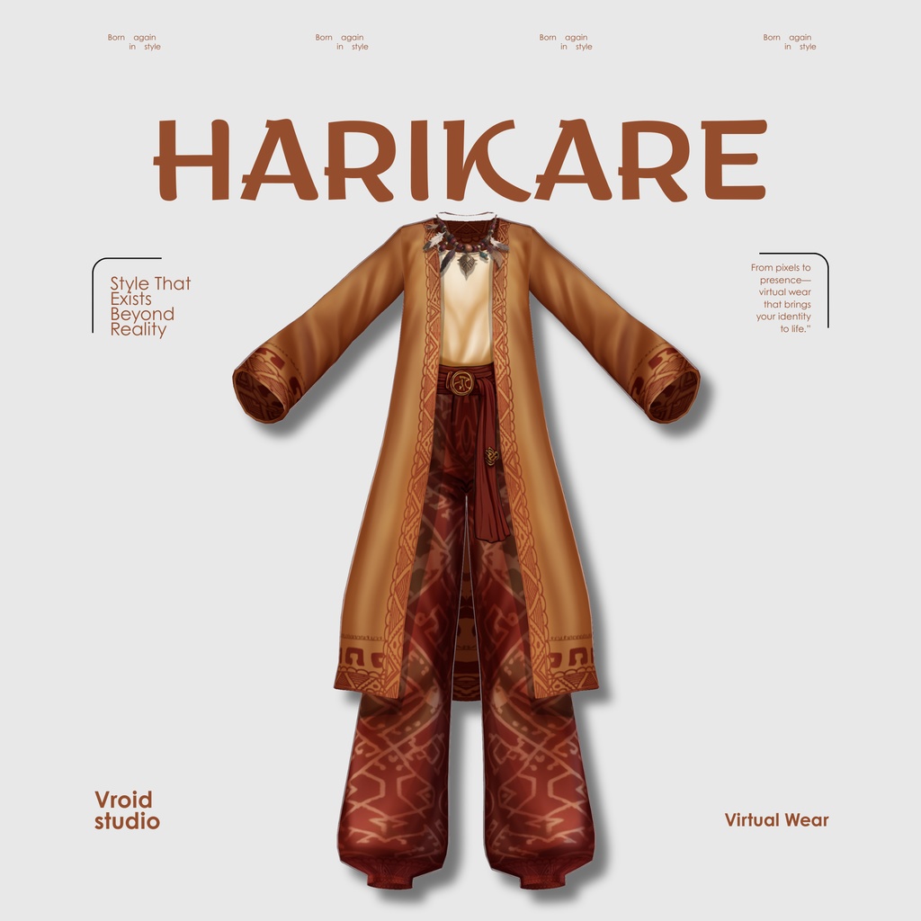 【VRoid Texture & Custom Item】だいちのいしょう 