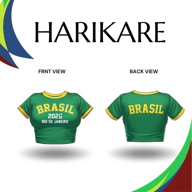 【VRoid Texture & Custom Item WORLD CUP 2026】Samba Victory ぶらじるさぽーたーせっと