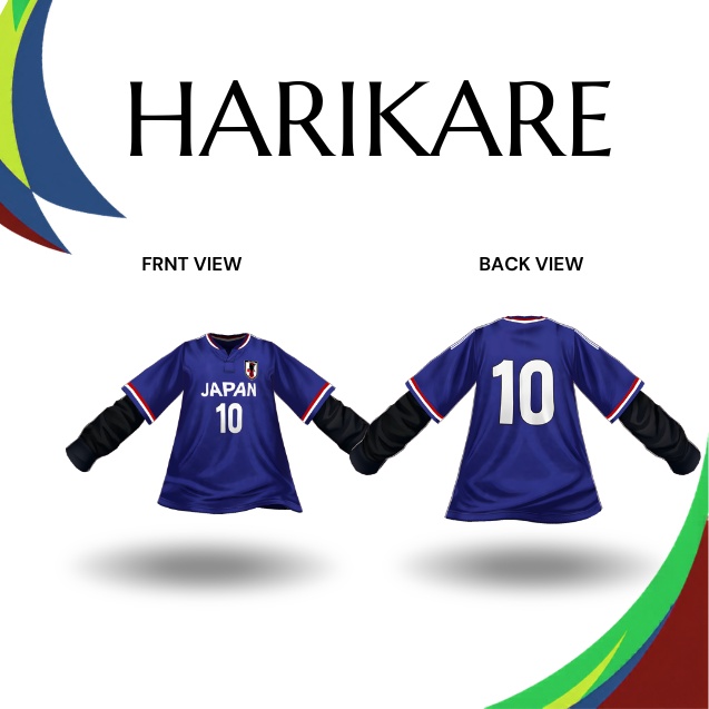 【VRoid Texture & Custom Item WORLD CUP 2026】Samurai Spirit にほんさぽーたーせっと | Harajuku Supporters