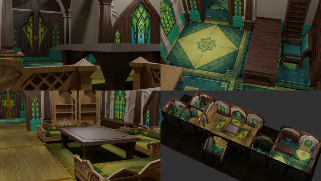 クリスタ用３Dデータ