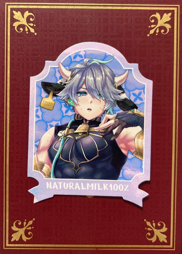 牛ゼンステッカー