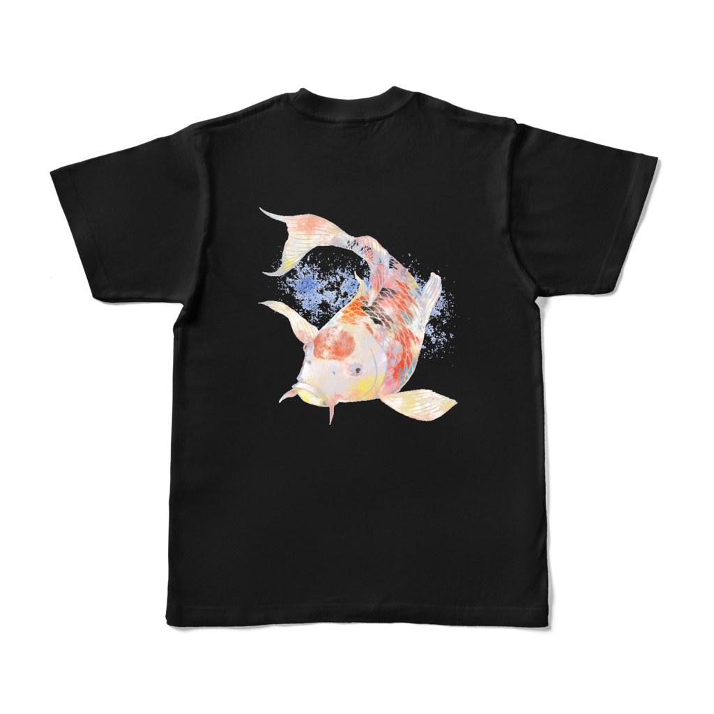 【錦鯉】Tシャツ※背面印刷です