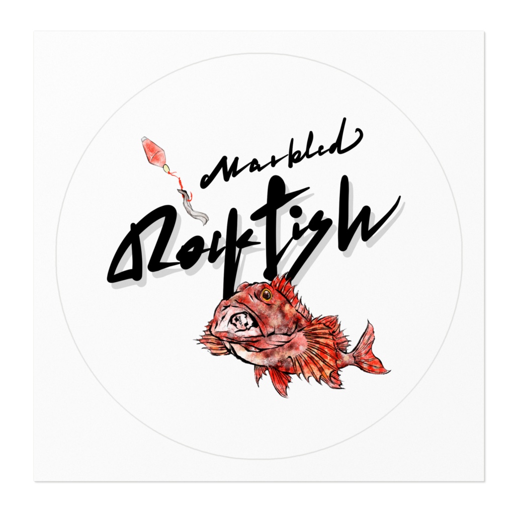 【カサゴ】ステッカー