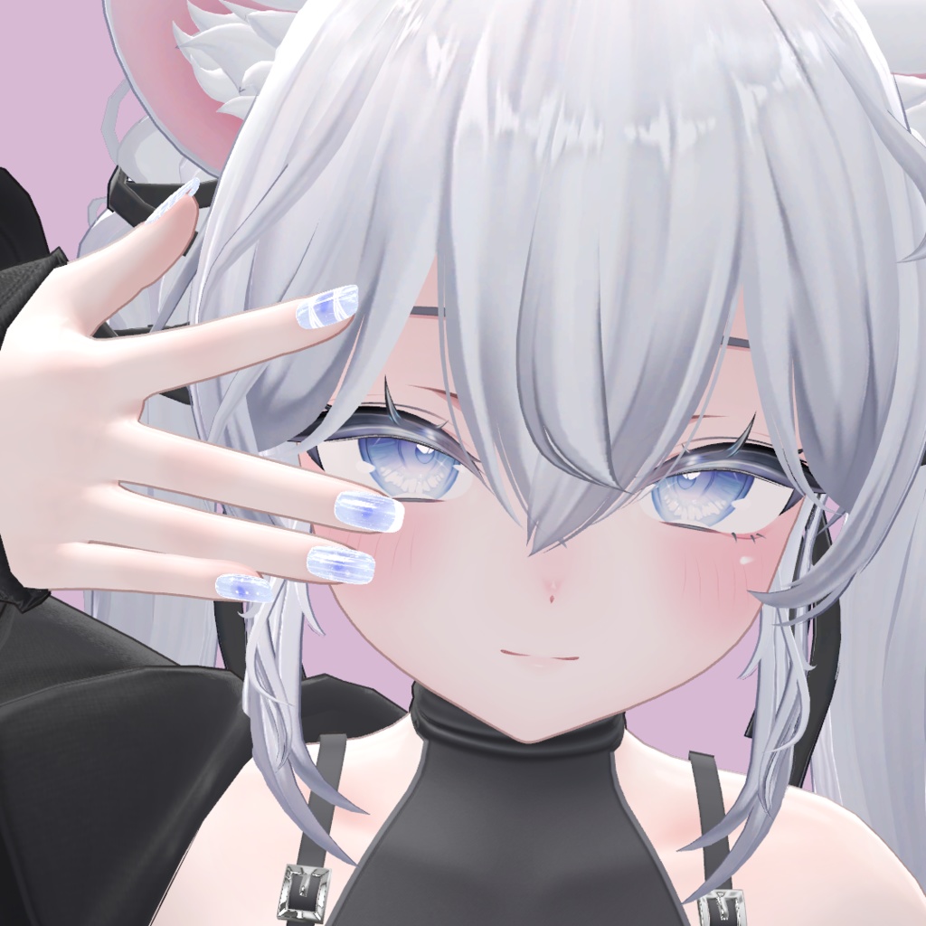14アバター対応✦ハートチークネイル