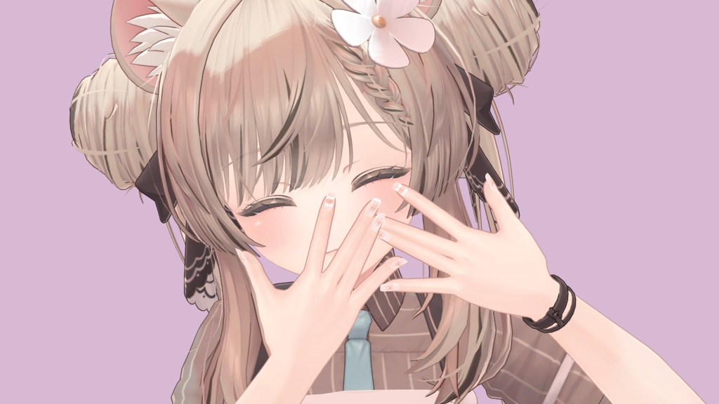 14アバター対応✦ハートチークネイル