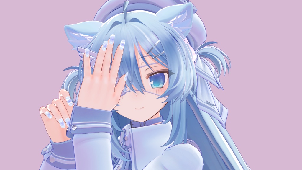 14アバター対応✦ハートチークネイル