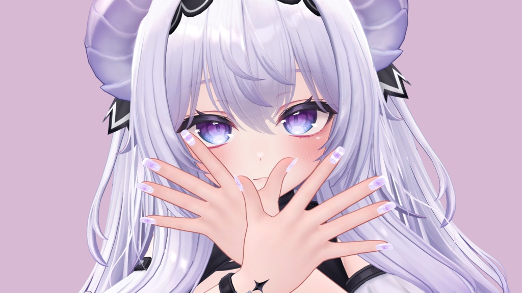 14アバター対応✦ハートチークネイル