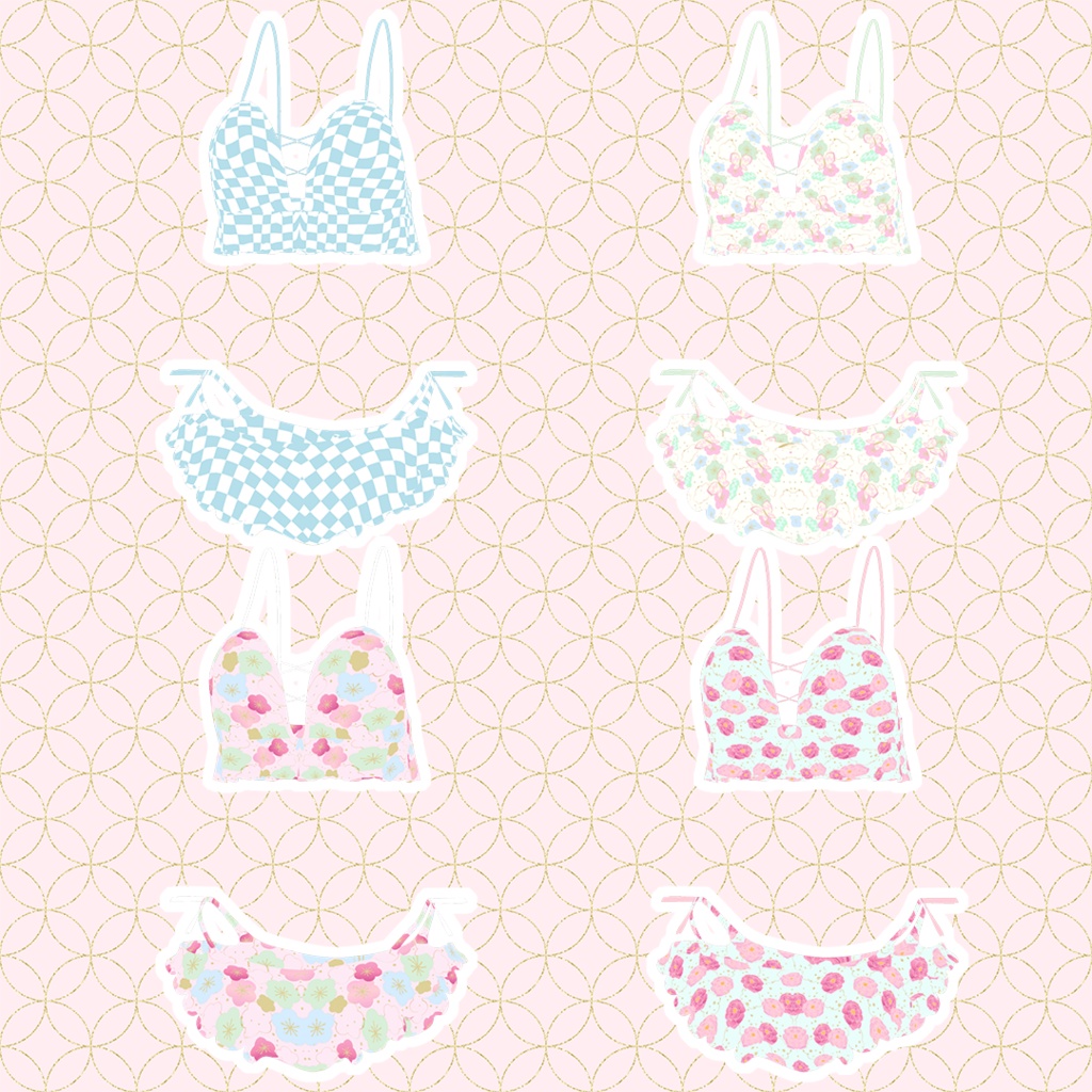 ガールズ夏水着/Girlish summer swimsuit ✦6アバター対応