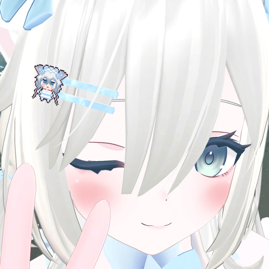 ✦ソフィナドット絵ヘアピン セット/Sophina pixelhairpin set