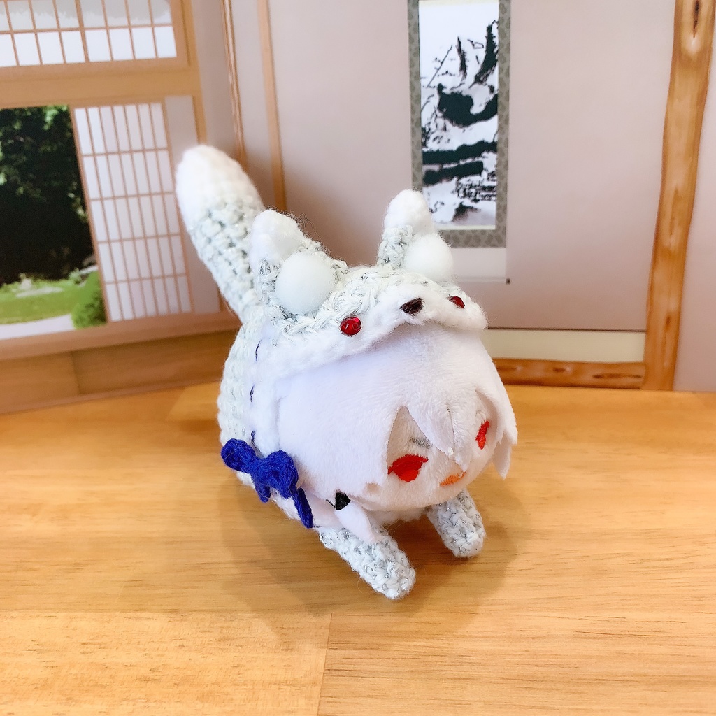 【もちもち着ぐるみ】歌合風白狐【青組】