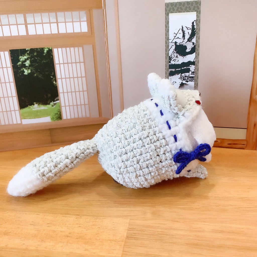 【もちもち着ぐるみ】歌合風白狐【青組】