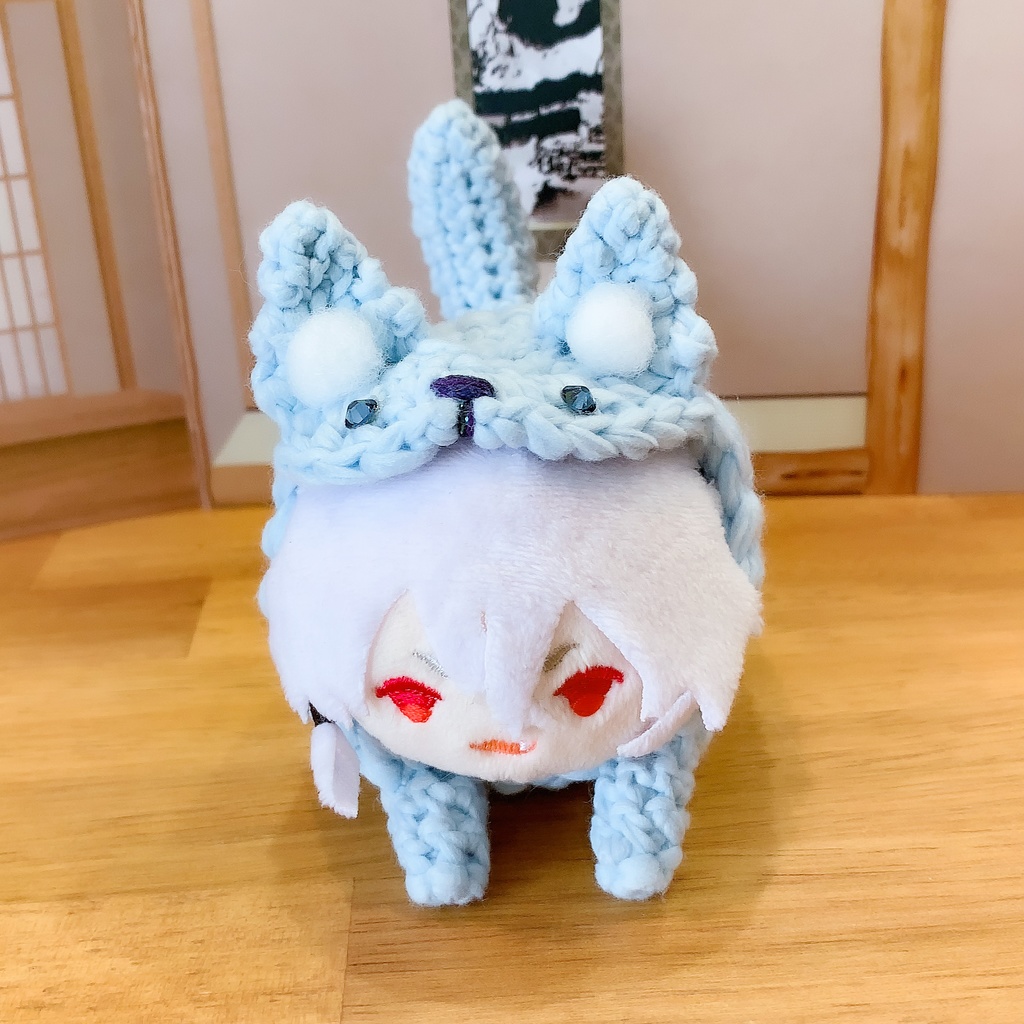 【もちもち着ぐるみ】雨上がりの狼