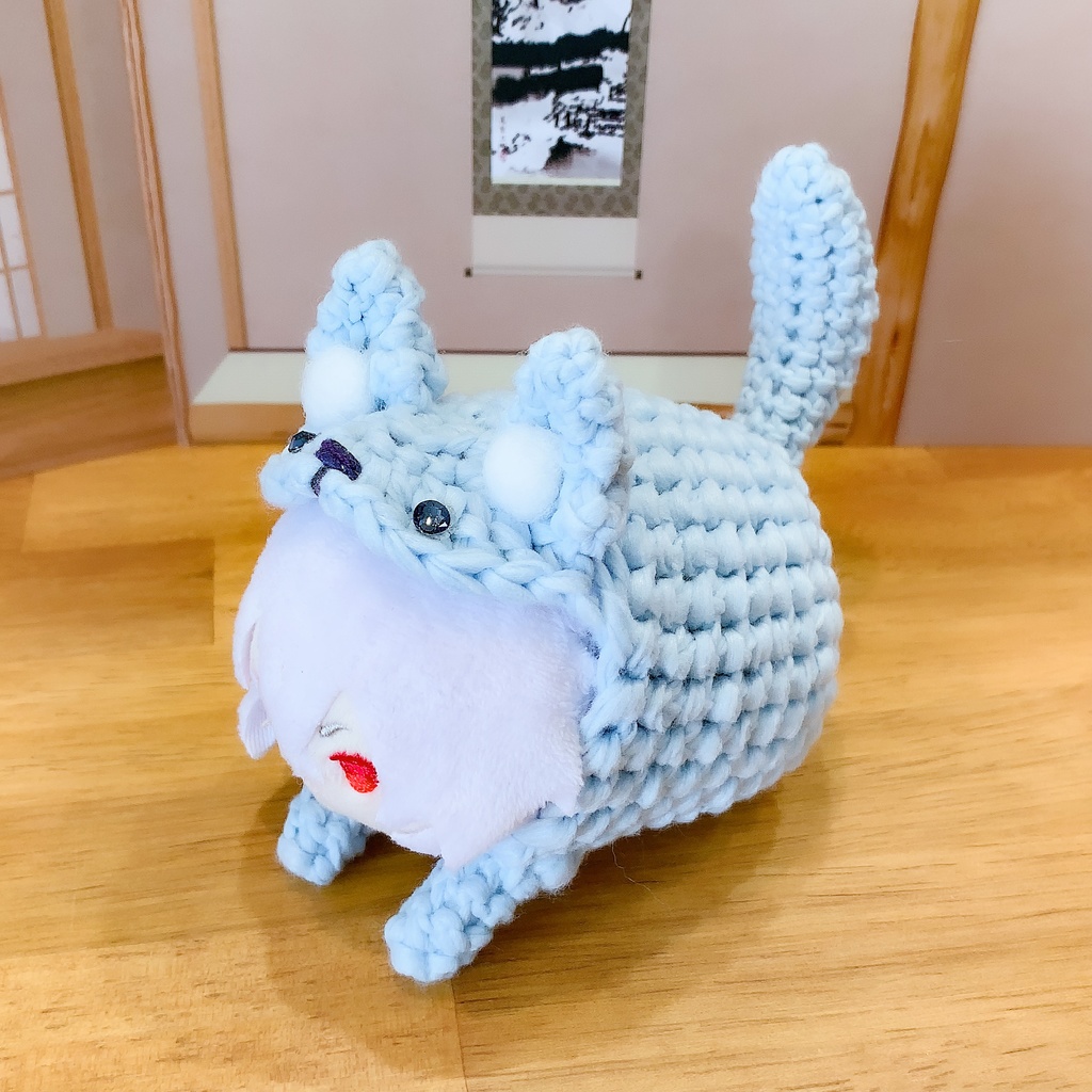 【もちもち着ぐるみ】雨上がりの狼