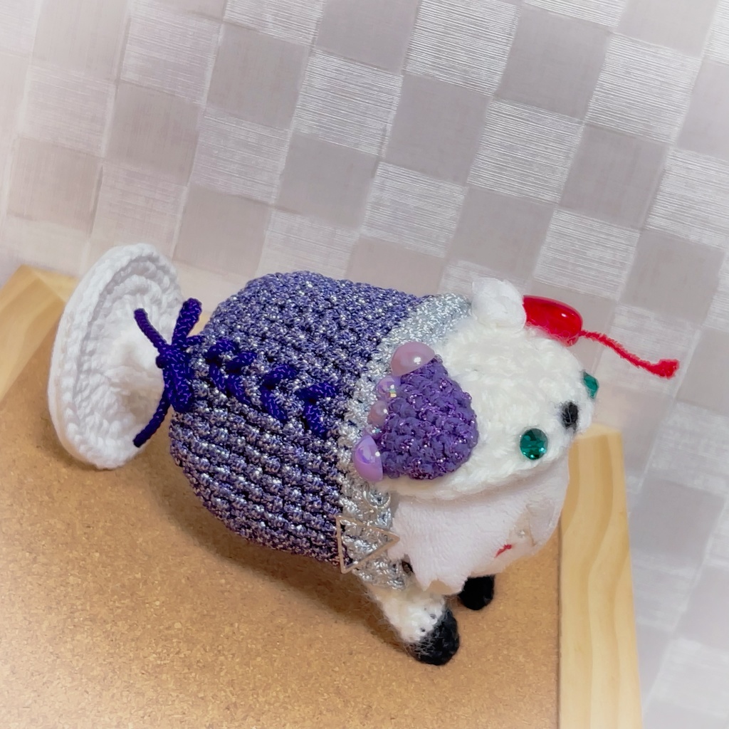 【もちもち編み着ぐるみ】水心子風クリームソーダ