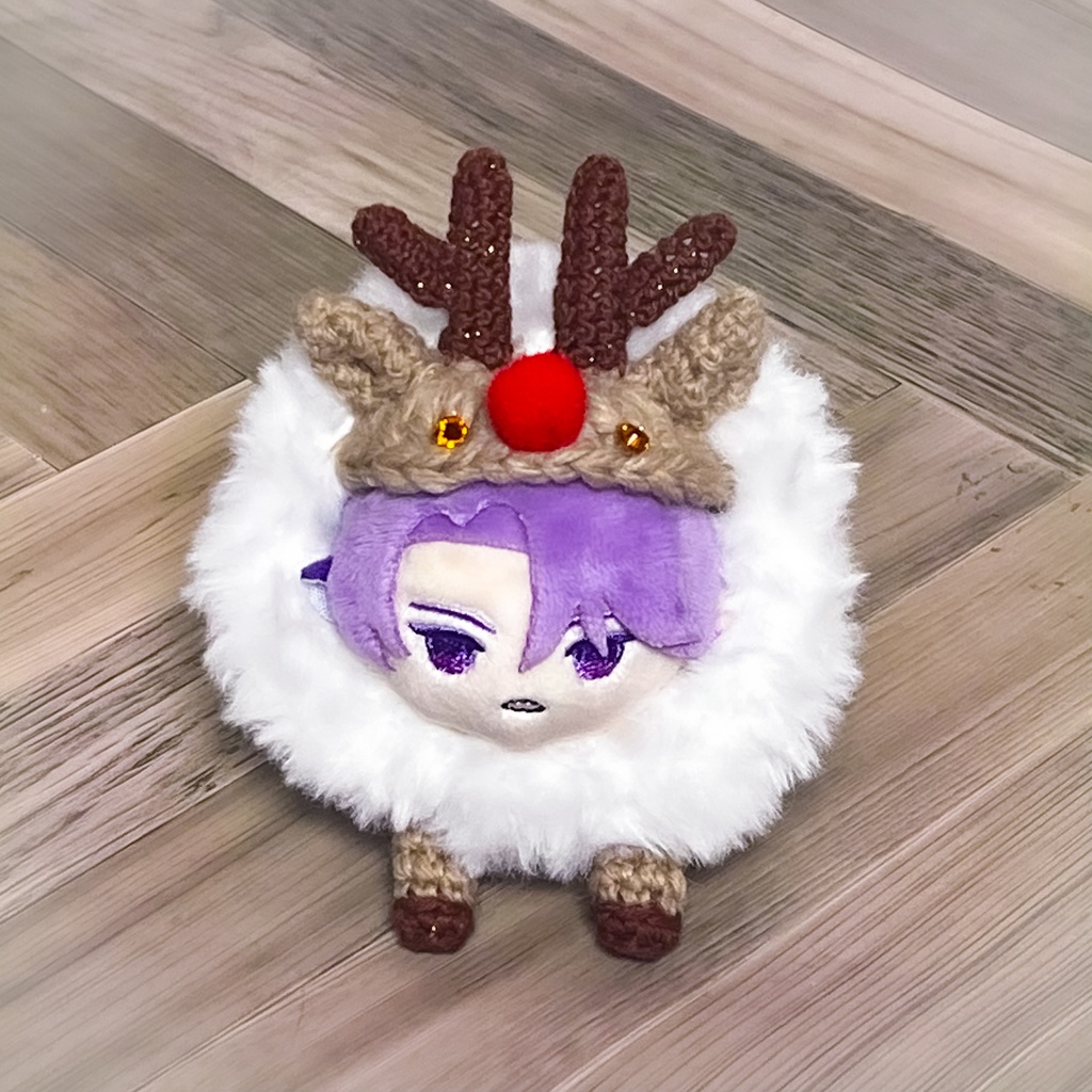 【もちもち編み着ぐるみ】もふもふトナカイさん'25