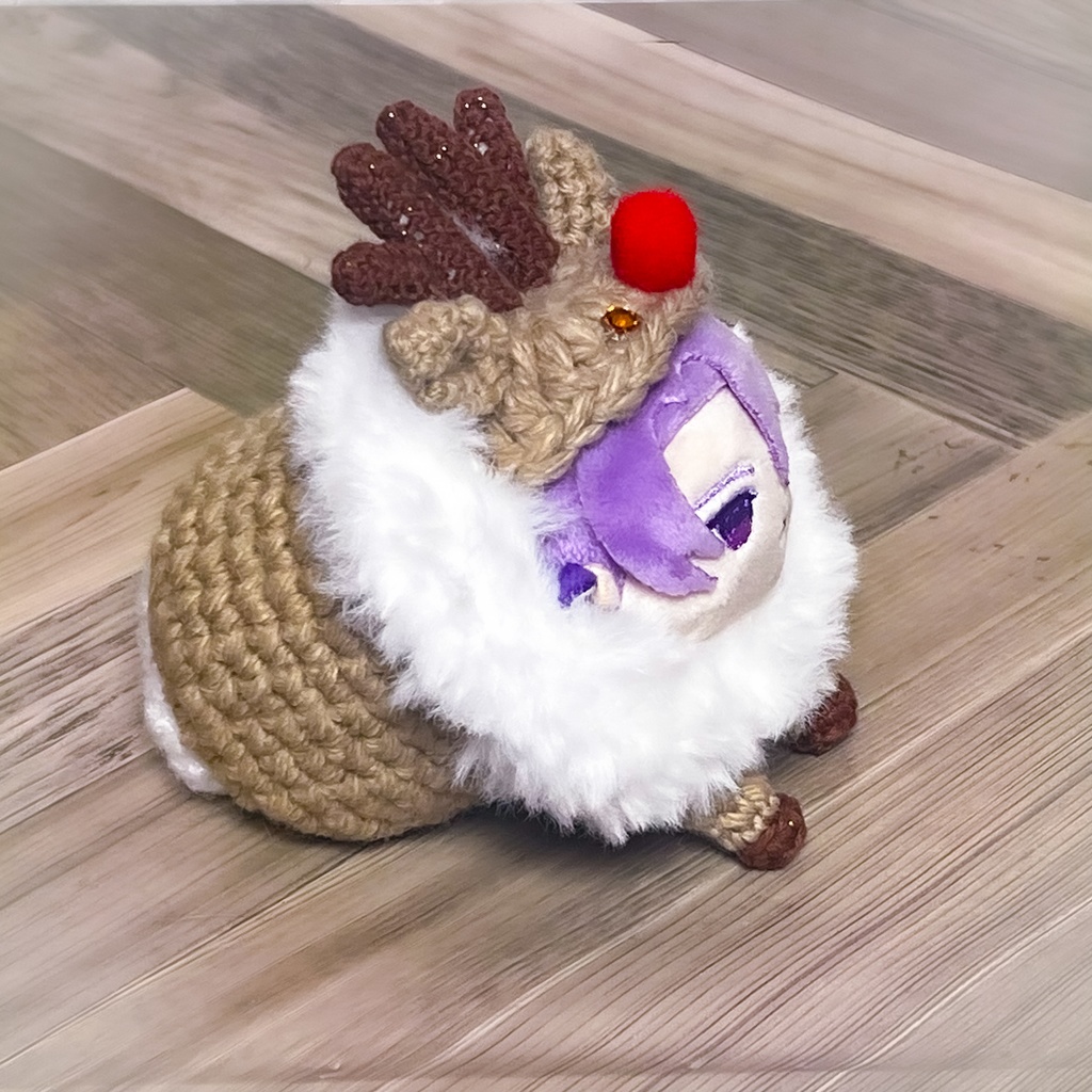 【もちもち編み着ぐるみ】もふもふトナカイさん'25