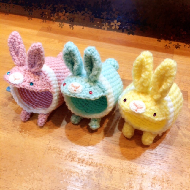 もちもち着ぐるみ【イースターバニー：ピンク】