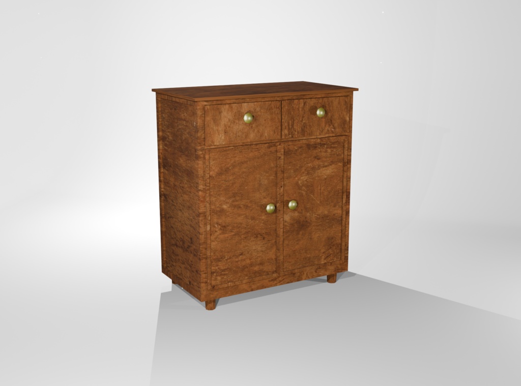 アンティーク開閉チェスト