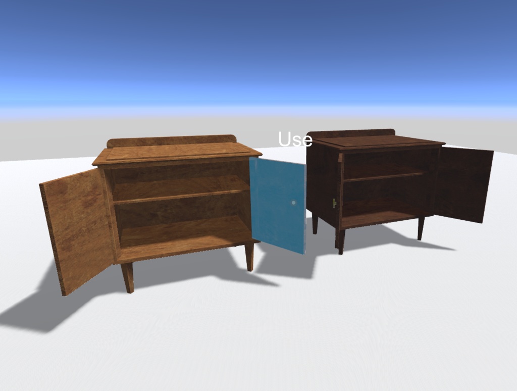 シンプルアンティーク家具セット(6点)