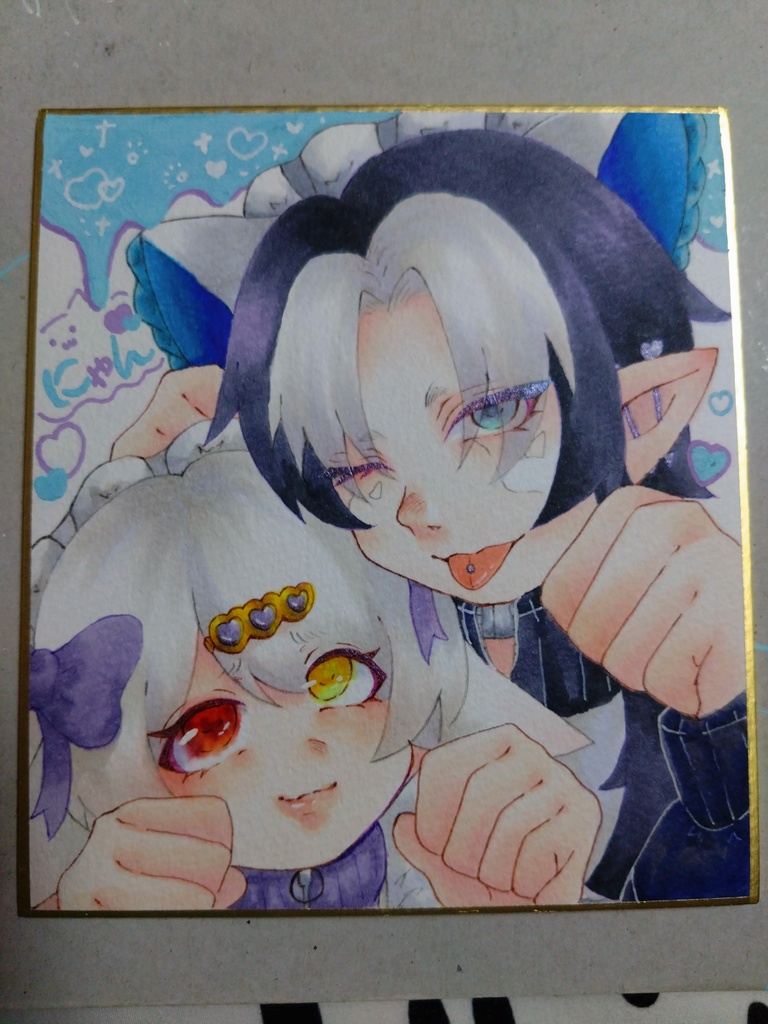 原画色紙(ルカうた)