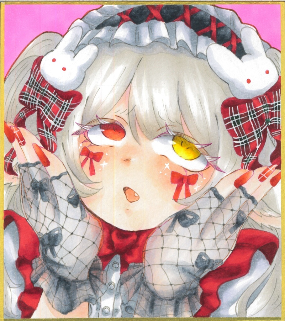 わぉ(原画色紙)