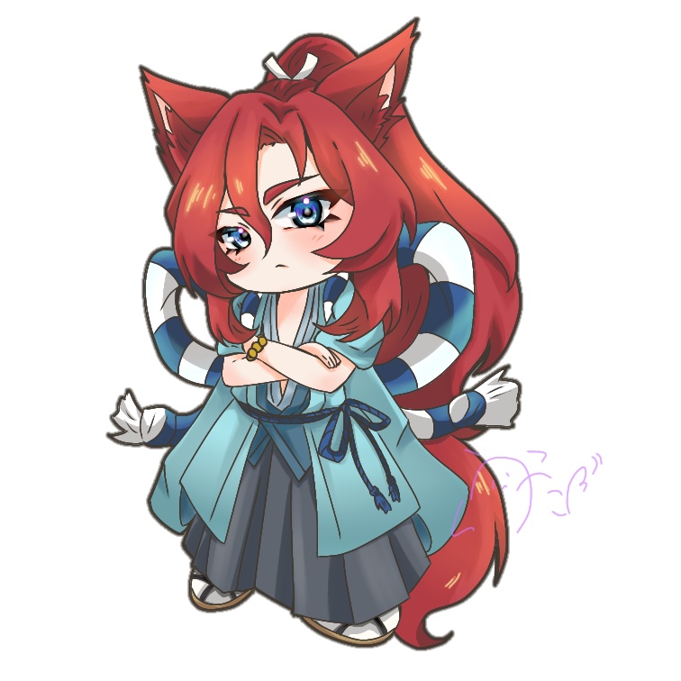 【二次創作】アクリルキーホルダー(乱丸)