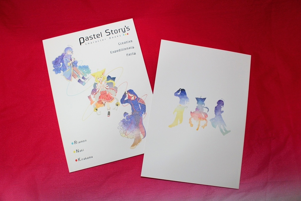 Pastel Story's　Character　Books