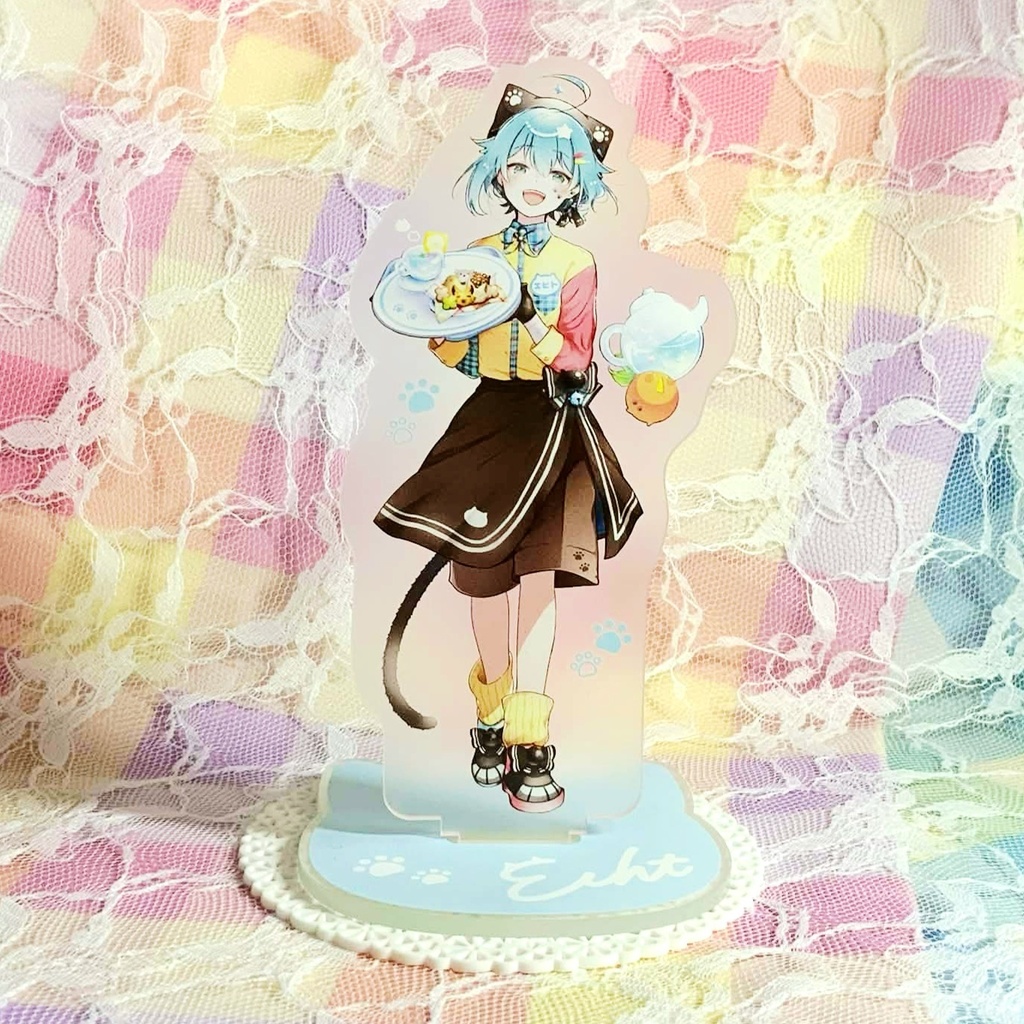 《ももぱっ！》アクリルスタンド-エヒトくん📘-