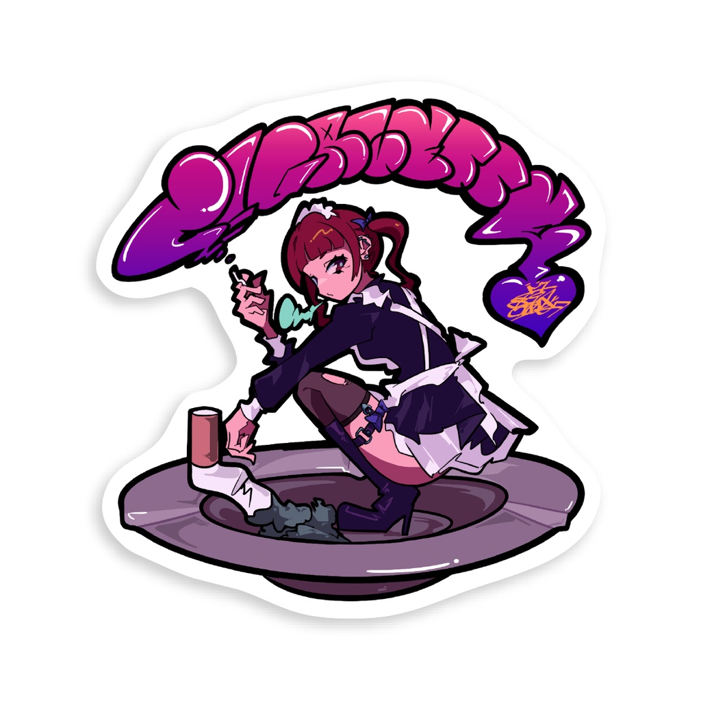 CIGARETTE ステッカー