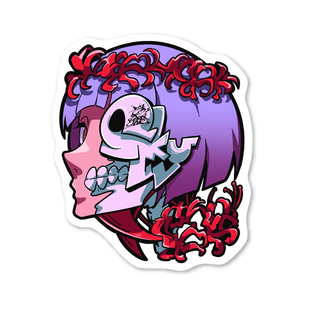 SKULL ステッカー